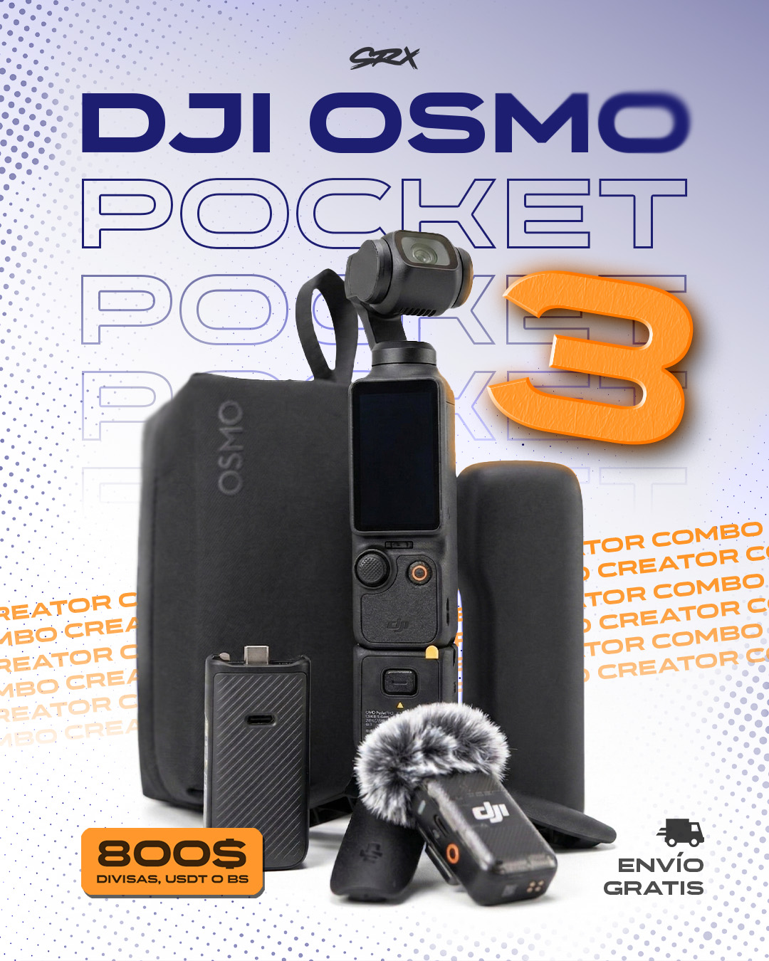 DJI Osmo Pocket 3 Creator Combo