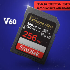 Tarjeta SD Sandisk V60 256GB